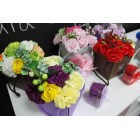 Ancient Wisdom Soap Flower Bouquet - Pink Rose & Carnation